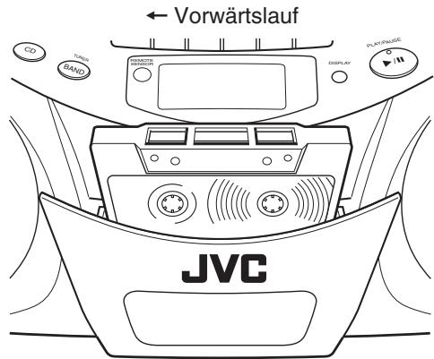 JVC RC-EX25S - Einlagen einer Kassette - 1