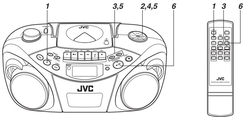 JVC RC-EX25S - Reproducción programada - 1