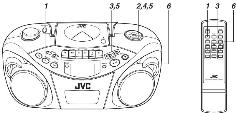 JVC RC-EX25SE - Programmierte Wiedergabe - 1