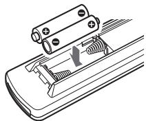 JVC RC-EX25SE - Batterien einlagen - 2