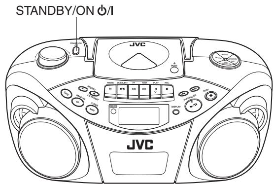 JVC RC-EX25SE - EIN-/AUSSCHALTEN DES GERÄTS - 1
