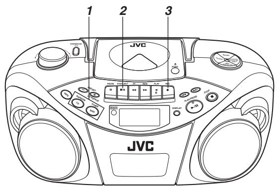 JVC RC-EX25SE - Operazioni di base - 1