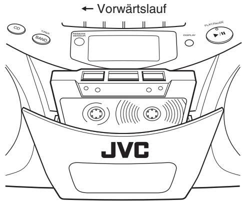 JVC RC-EX25SE - Einlagen einer Kassette - 1