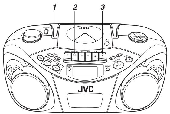 JVC RC-EX25SE - Fonctionnement de base - 1