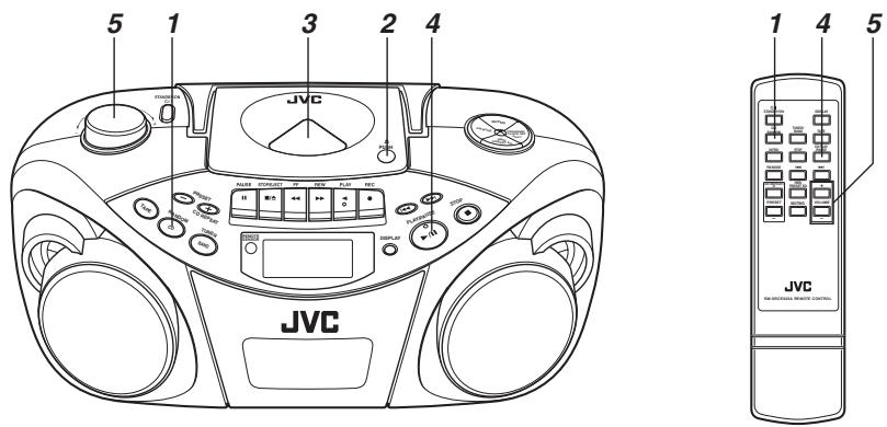 JVC RC-EX25SE - Basic operation - 1