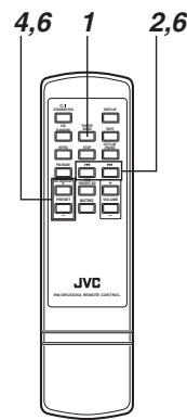 JVC RC-EX25SE - Voorkeurzenders vastleggen - 2