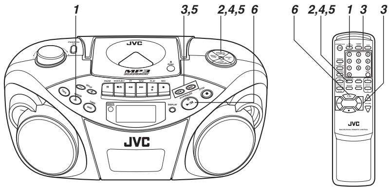 JVC RC-EX30B - Riproducione programmata - 1