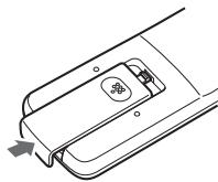 JVC RC-EX30B - Inserimento dellepile - 3