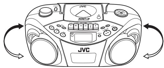 JVC RC-EX30B - Uso delle antennes - 2