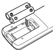 JVC RC-EX30B - Installing batteries - 2