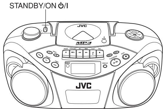 JVC RC-EX30B - ACCENSION/ESEGNIMENTO DELL'APPARECCHIO - 1