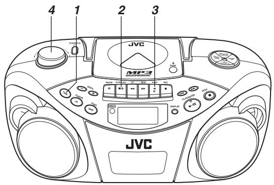 JVC RC-EX30B - Basic operation - 1