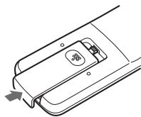 JVC RC-EX30B - Installing batteries - 3
