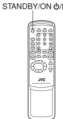 JVC RC-EX30B - HET APPARAAT AAN/UIT ZETTEN - 2
