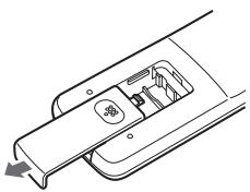 JVC RC-EX30B - Inserimento dellepile - 1