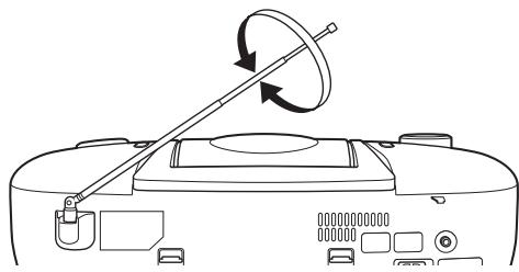 JVC RC-EX30B - Utilisation des antennes - 1