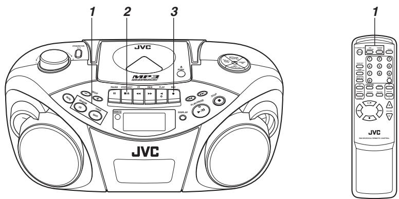 JVC RC-EX30B - Fonctionnement de base - 1