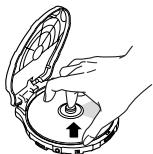 JVC XL-PR2BE - Rimozione dei dischi - 1