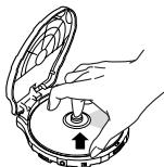JVC XL-PR2BE - Retrait des disques - 1