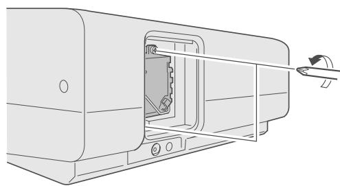 JVC DLA-HD100 - Loosen the screws on the lamp unit - 1