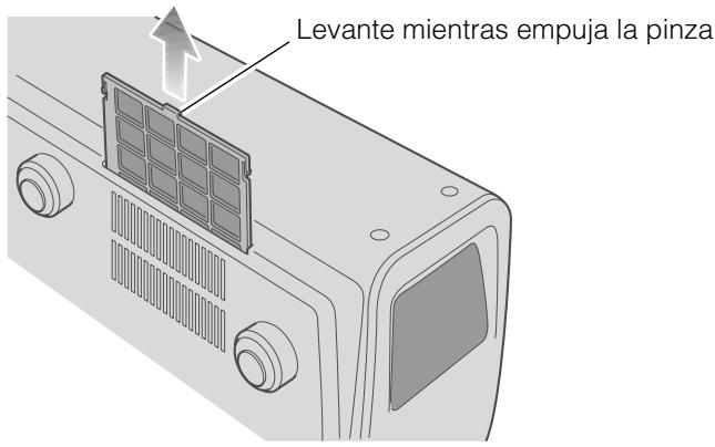JVC DLA-HD100 - Retire el filtro interno - 1