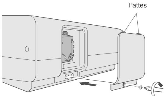 JVC DLA-HD100 - Fixez le couvercle de lampe - 1