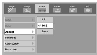 JVC DLA-HD100 - Set to "16:9" - 2
