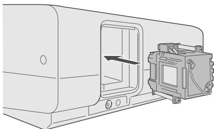 JVC DLA-HD100 - Install the new lamp unit - 1