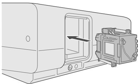 JVC DLA-HD100 - Instale la nuevo unidad de lampara - 1