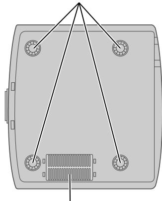 JVC DLA-HD100 - Fixation de l'appareil - 2