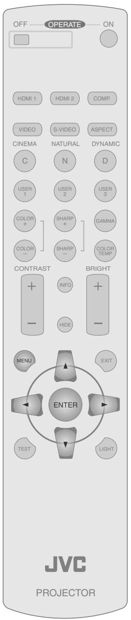 JVC DLA-HD100 - Menu de configuration - 1