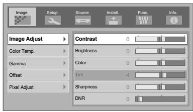 JVC DLA-HD100 - Adjust image quality - 3