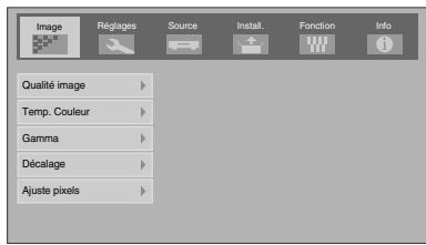 JVC DLA-HD100 - Affichez le menu de configuration - 3