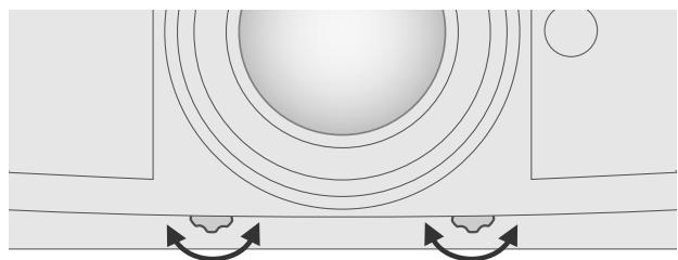 JVC DLA-HD100 - Adjust such that the projected image is in the centre of the screen - 2