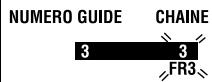 JVC HR-J781MS - Numeros guides - 1
