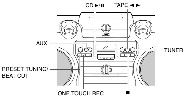 JVC RV-NB1E - Appuyez sur la touche REVERSE MODE. - 2