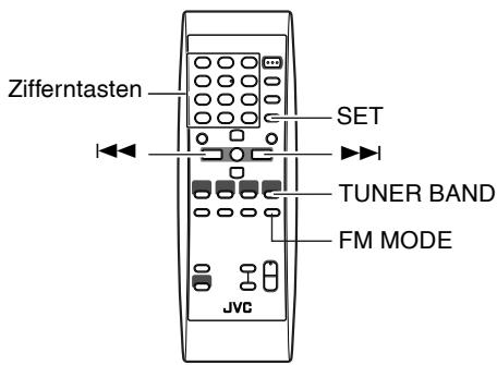 JVC RV-NB1E - Benutzung der Fernbedienung - 2