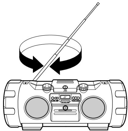 JVC RV-NB1E - Remarque: Pour ajuster les conditions de la réception - 1
