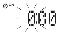 JVC RV-NB1E - Drücken Sie die Taste CLOCK/TIMER erneut, so dass die Anzeige ( ) und die Anzeige ON aufleuchten. - 1