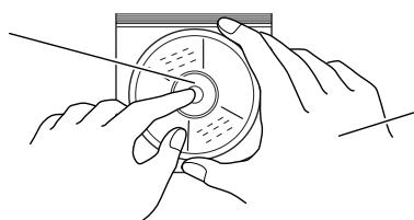 JVC CH-X500 - How to handle CDs (CD/CD-R/CD-RW) - 1