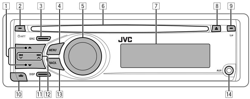 JVC KD-R301 - ZUR BEZUGNAHME - 1