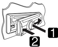 JVC KD-R301 - AnbringendesBedienfelds - 1