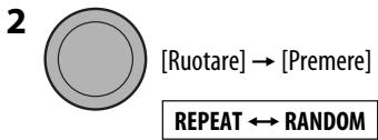 JVC KD-R301 - Selezione delle modalità di riproduzione - 2