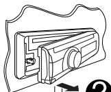 JVC KD-R301 - Rilascio del pannello di lavoro - 2