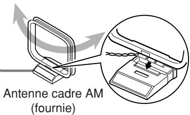 Antenne cadre AM (fournie)