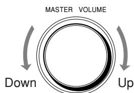 MASTER VOLUME Down Up