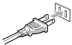JVC RX-DP20VBK - Connecting the Power Cord - 2
