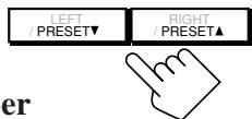 JVC RX-DP20VBK - Press PRESET ▲ / ▼ (inside the front door) to select a channel number while the channel numb position is flashing. - 1