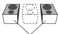 JVC RX-DP20VBK - Zone 1 speaker layout - 5