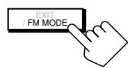 JVC RX-DP20VBK - Appuyez sur FM MODE. - 1